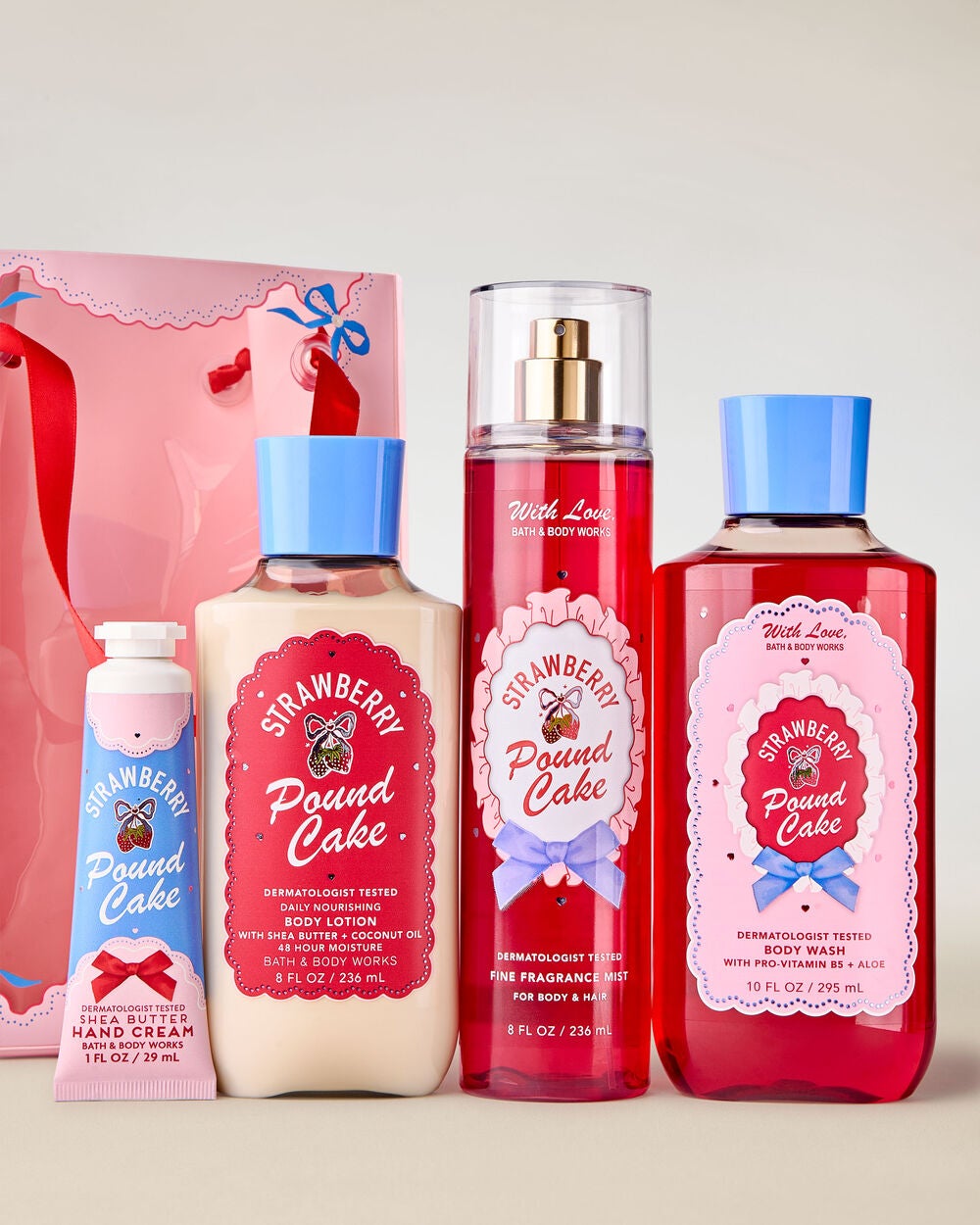 Strawberry Pound Cake Gift Set - Image 2