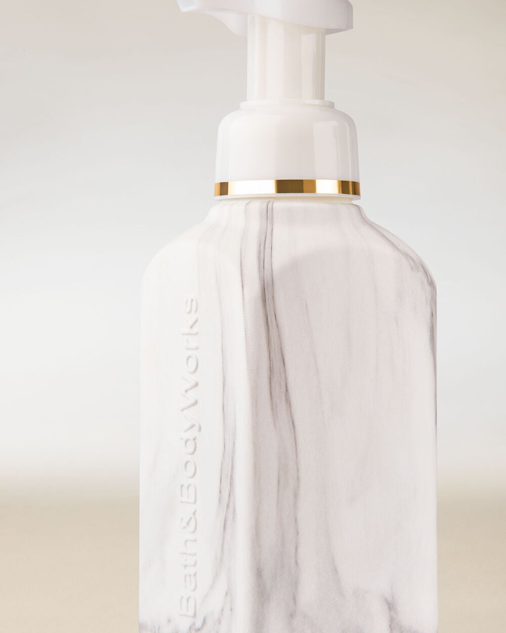 White Marble Gentle & Clean Foaming Hand Soap Dispenser - Image 2