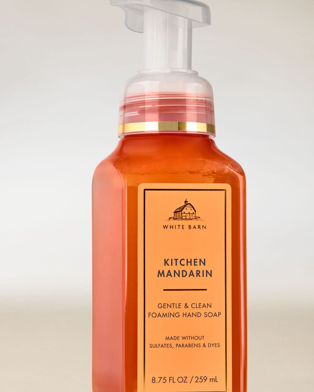 Kitchen Mandarin Gentle & Clean Foaming Hand Soap - Image 2