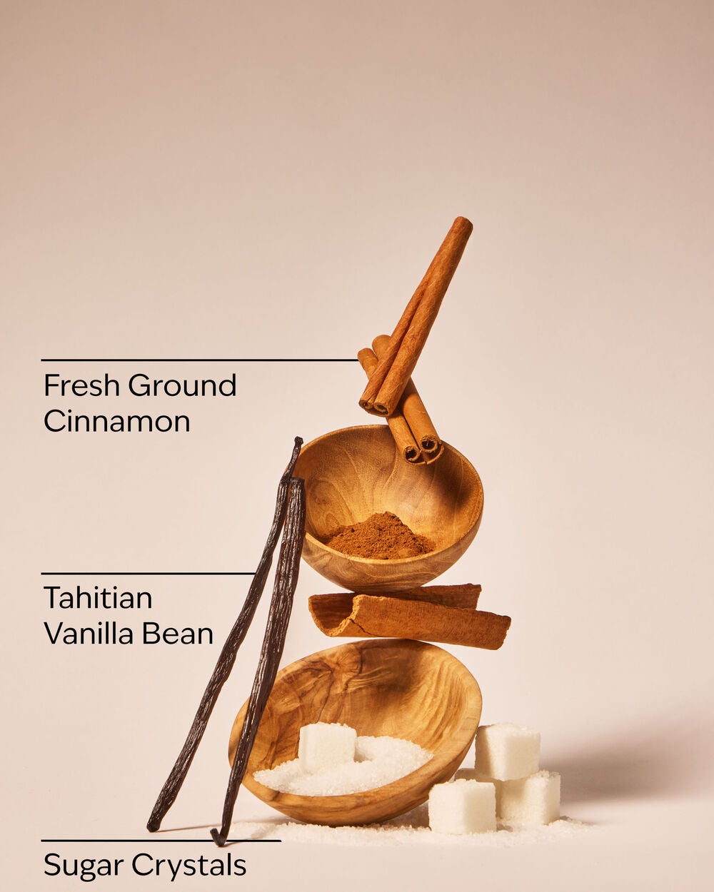 Cinnamon Spiced Vanilla Single Wick Candle - Image 3