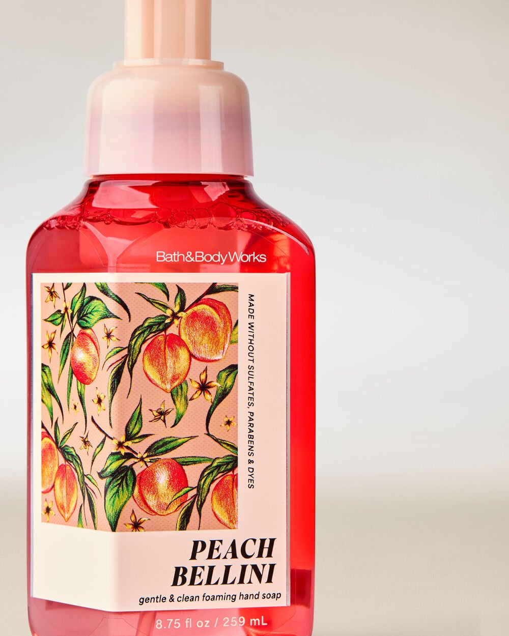Peach Bellini Gentle & Clean Foaming Hand Soap - Image 2