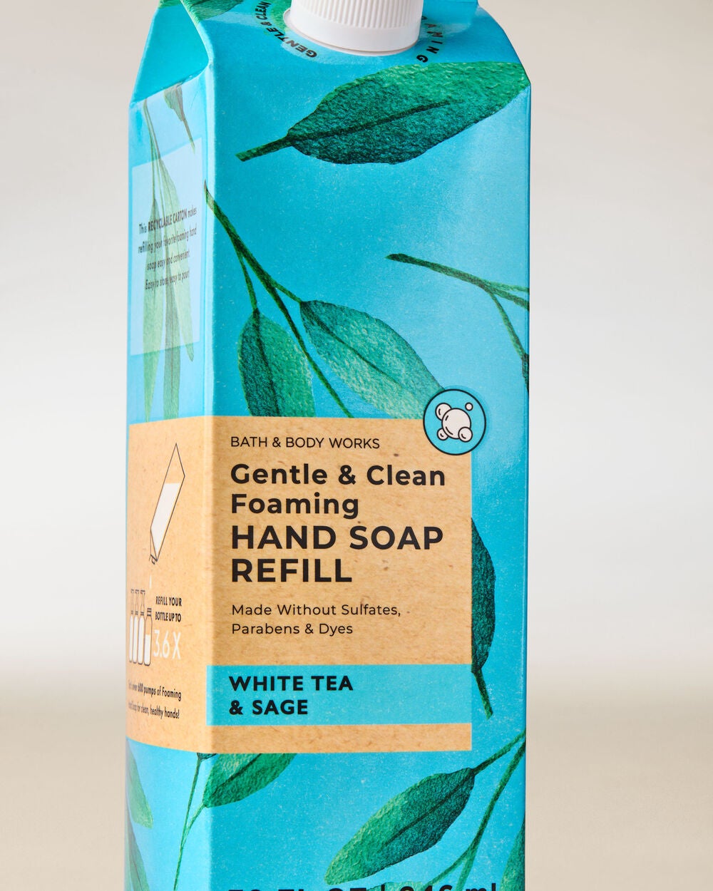 White Tea & Sage Gentle & Clean Foaming Refill - Image 2
