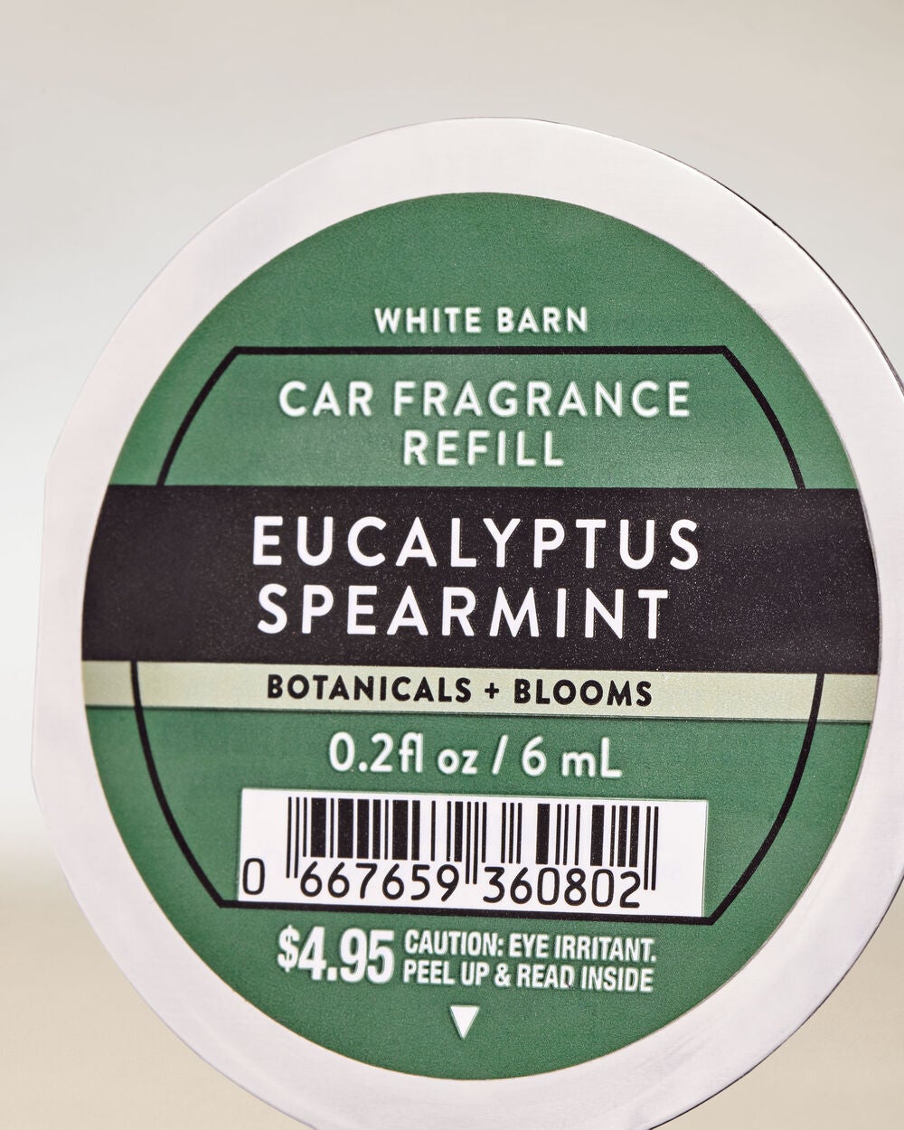 Eucalyptus Spearmint Car Fragrance Refill - Image 2