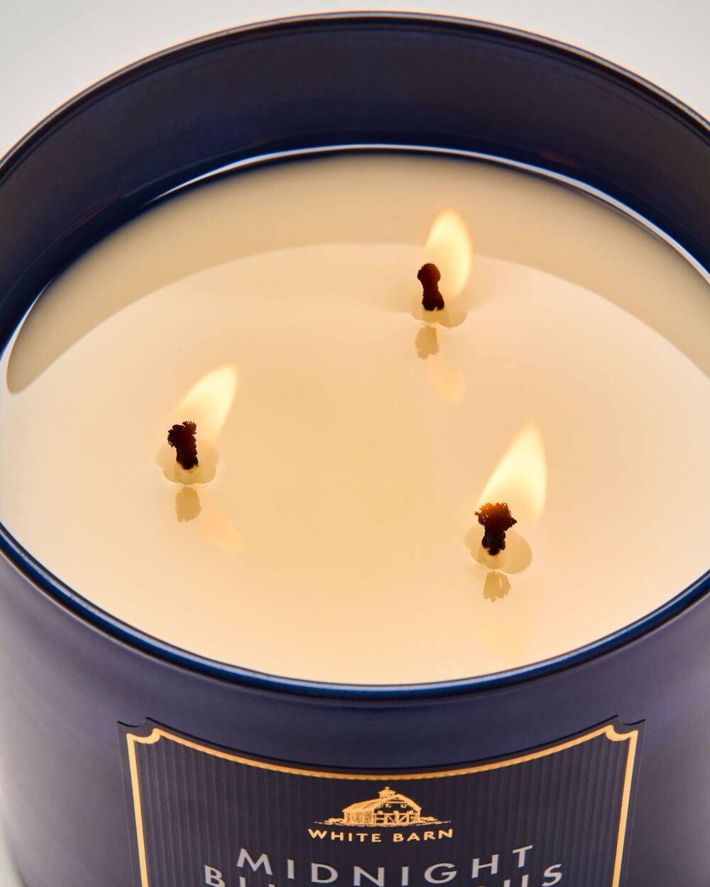 Midnight Blue Citrus 3-Wick Candle - Image 5