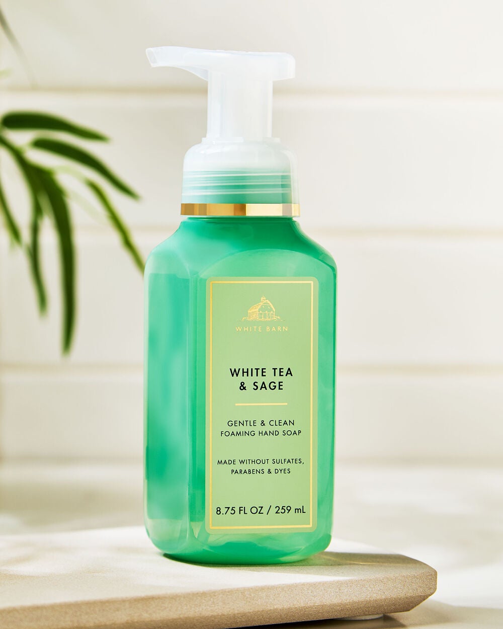 White Tea & Sage Gentle & Clean Foaming Hand Soap - Image 7