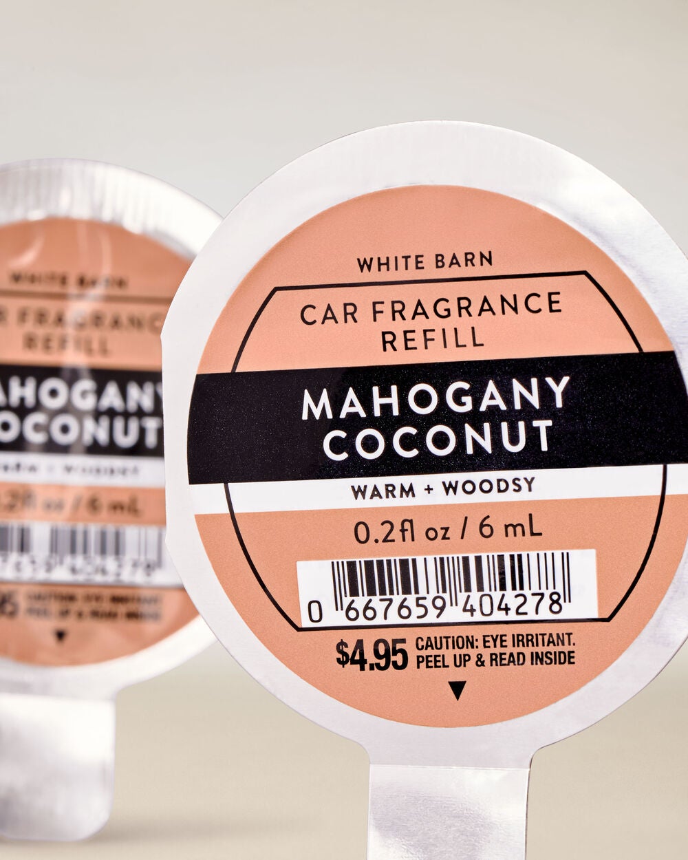 Mahogany Coconut Car Fragrance Refill - Image 2