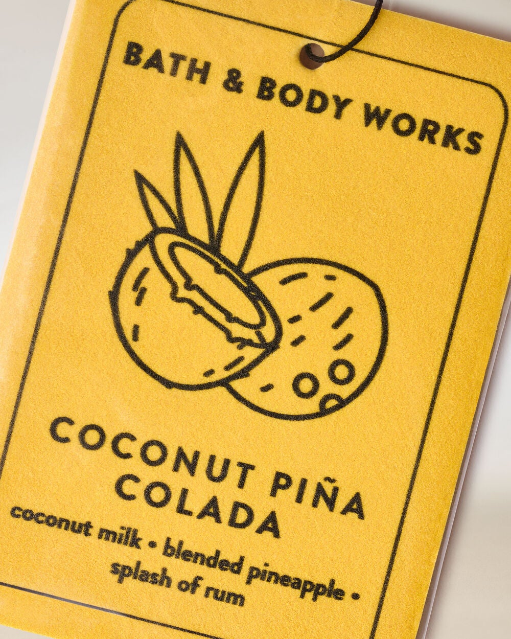 Coconut Pina Colada Hanging Fragrance Diffuser - Image 2