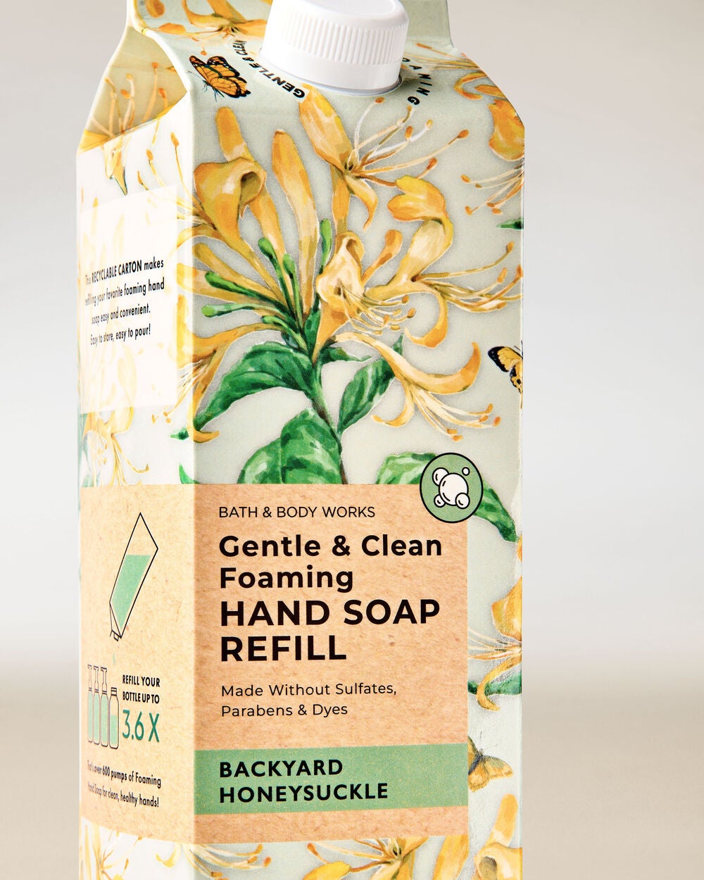 Backyard Honeysuckle Gentle & Clean Foaming Refill - Image 2