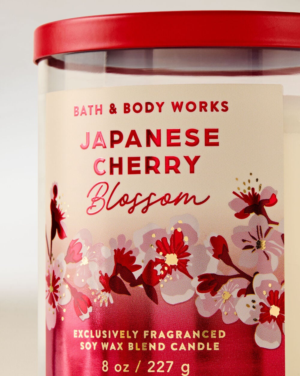 Japanese Cherry Blossom Single Wick Candle - Image 2