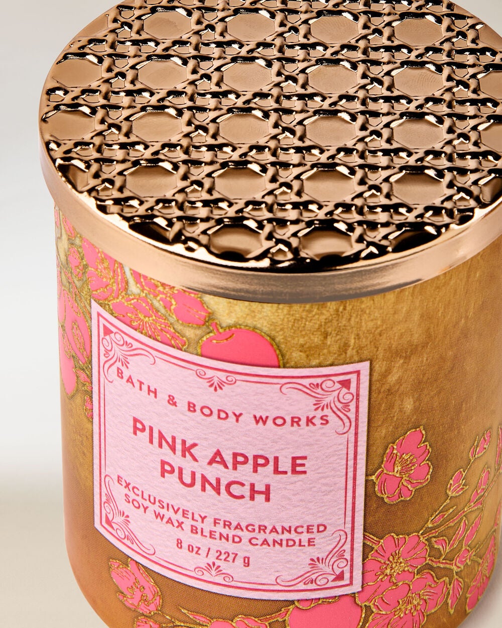 Pink Apple Punch Single Wick Candle - Image 2