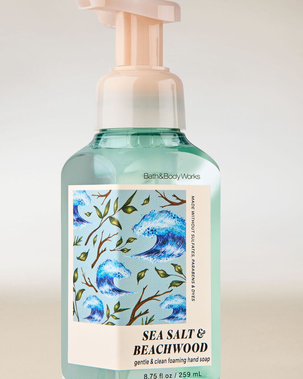 Sea Salt & Beechwood Gentle & Clean Foaming Hand Soap - Image 2
