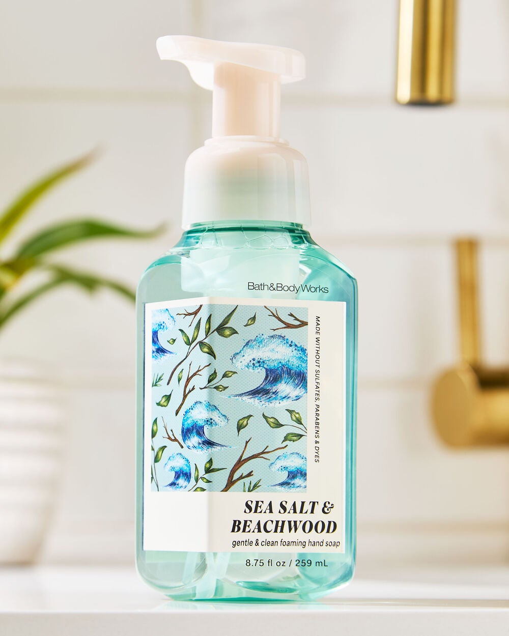 Sea Salt & Beechwood Gentle & Clean Foaming Hand Soap - Image 7