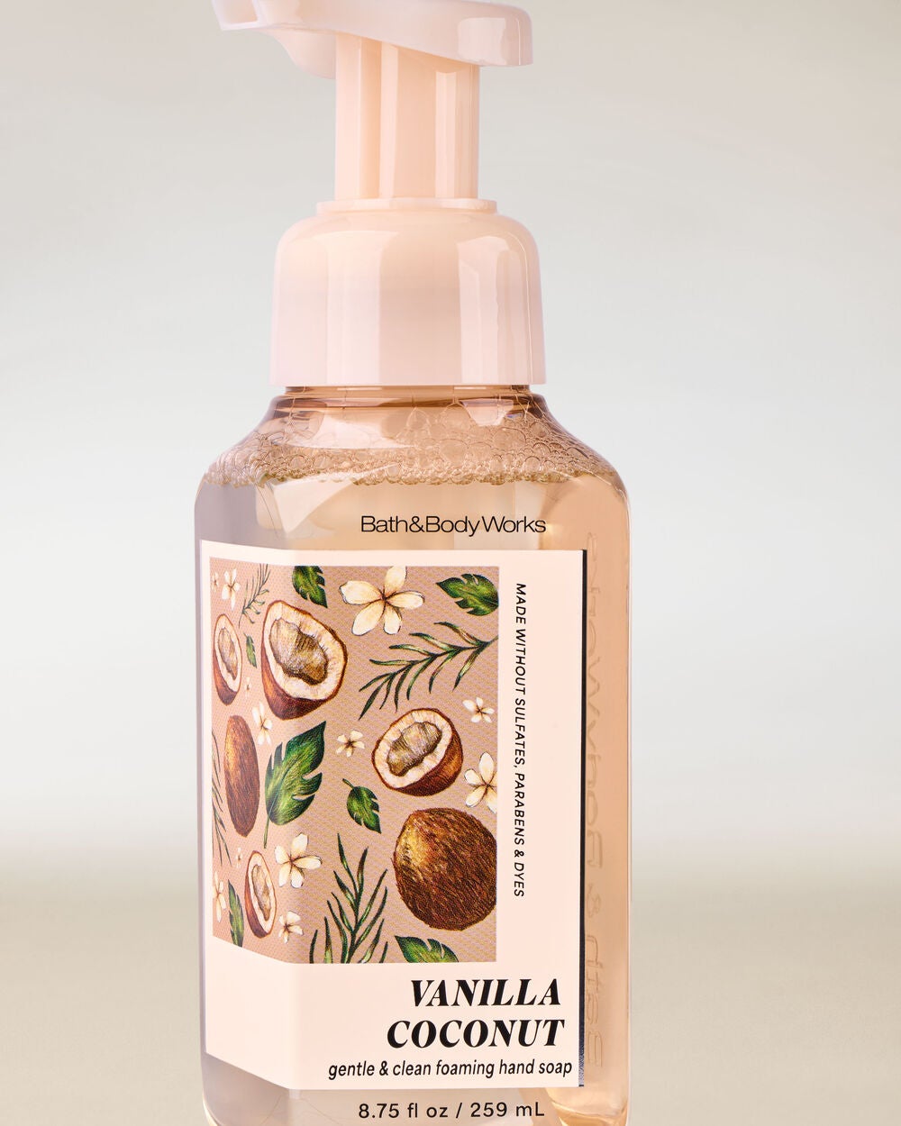 Vanilla Coconut Gentle & Clean Foaming Hand Soap - Image 2