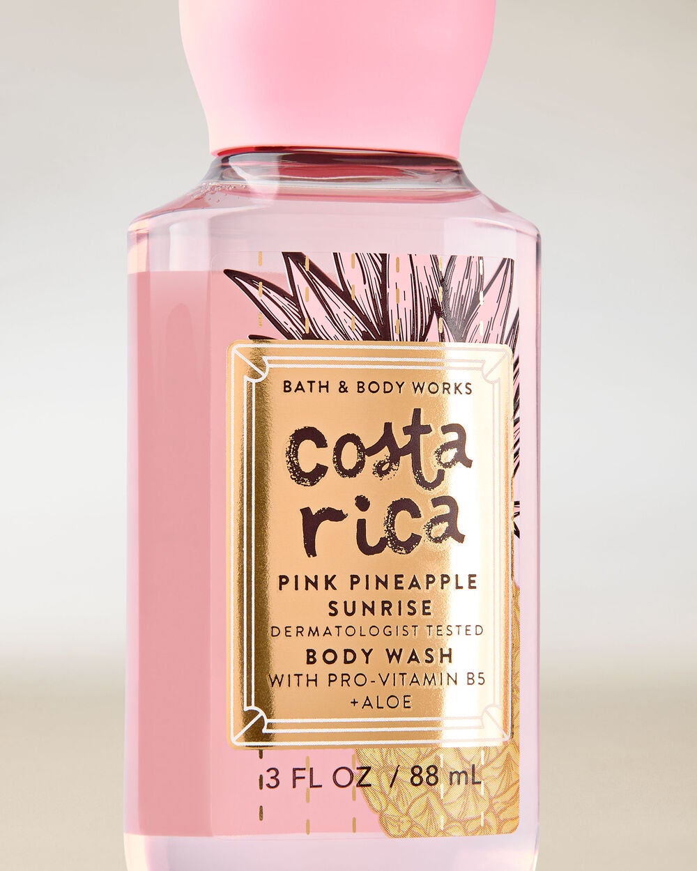 Pink Pineapple Sunrise Travel Size Body Wash - Image 2