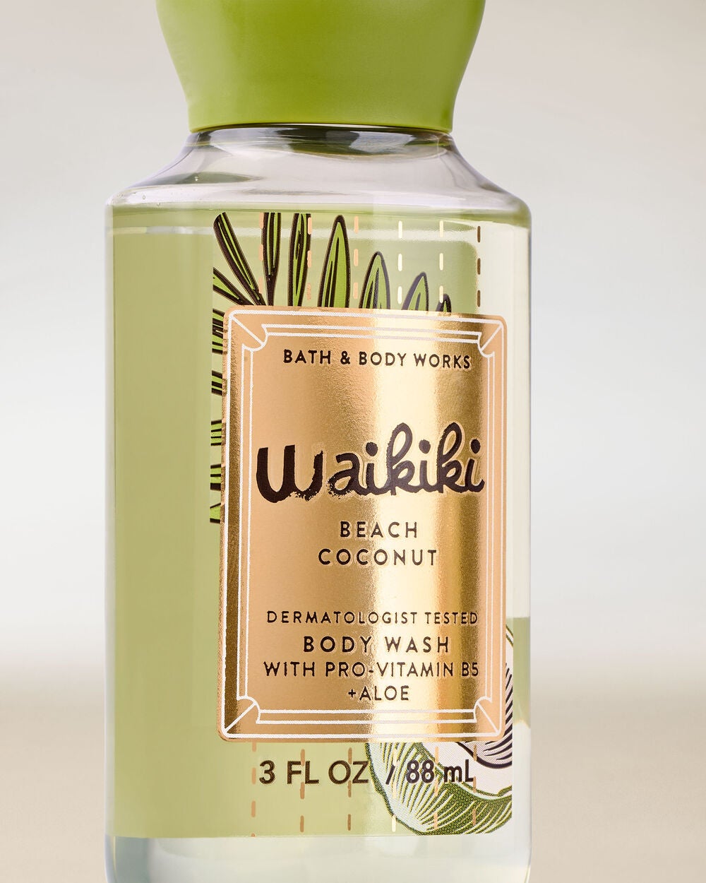 Waikiki Beach Coconut Travel Size Body Wash - Image 2