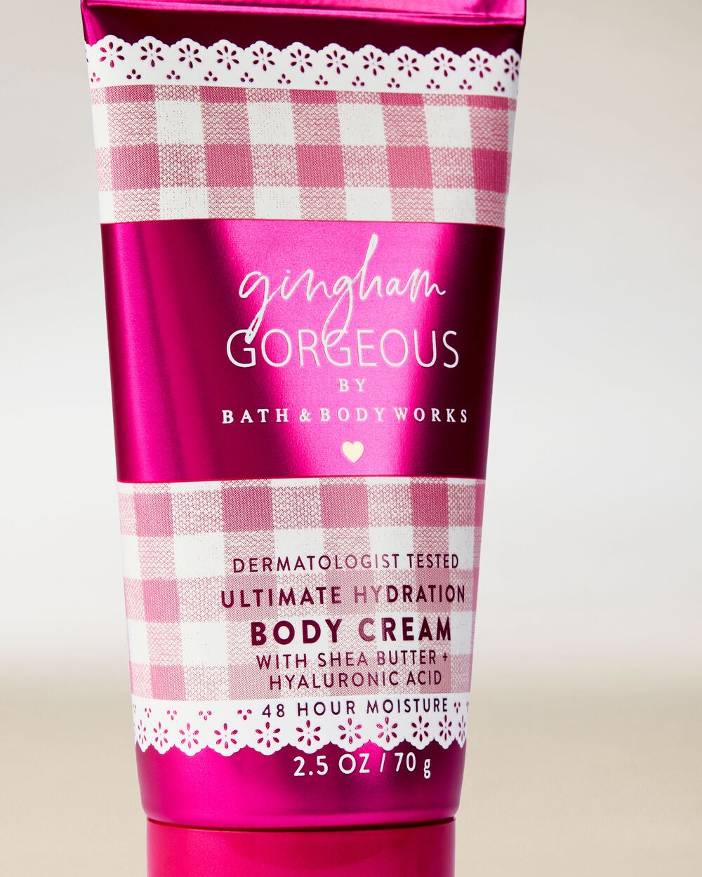 Gingham Gorgeous Travel Size Ultimate Hydration Body Cream - Image 2