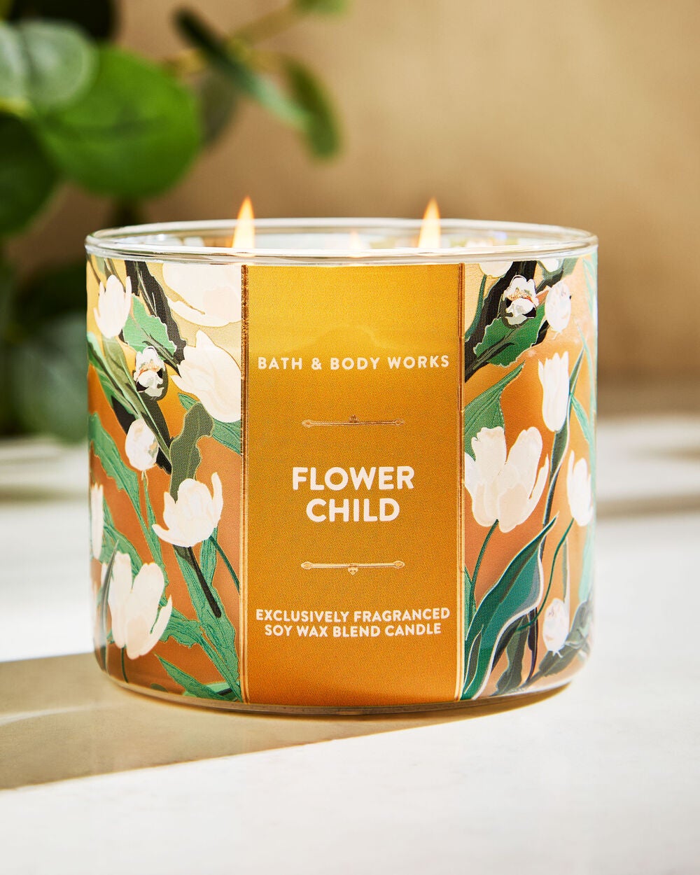 Flowerchild 3-Wick Candle - Image 5