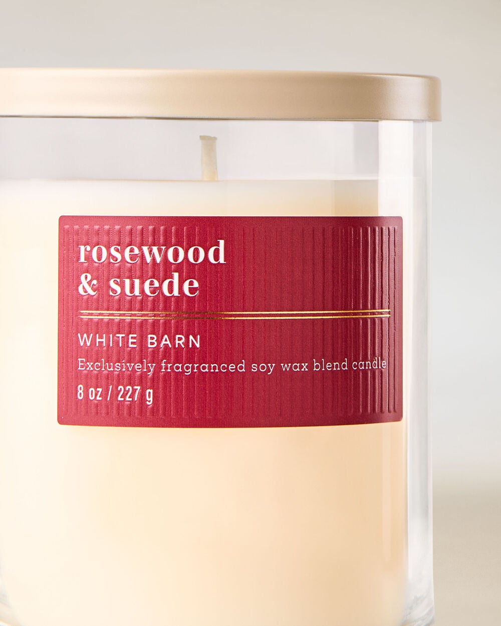 Rosewood & Suede Single Wick Candle - Image 2