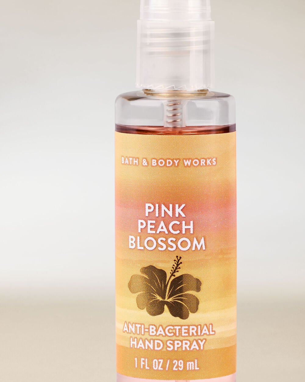 Pink Peach Blossom Hand Sanitizer Spray - Image 2