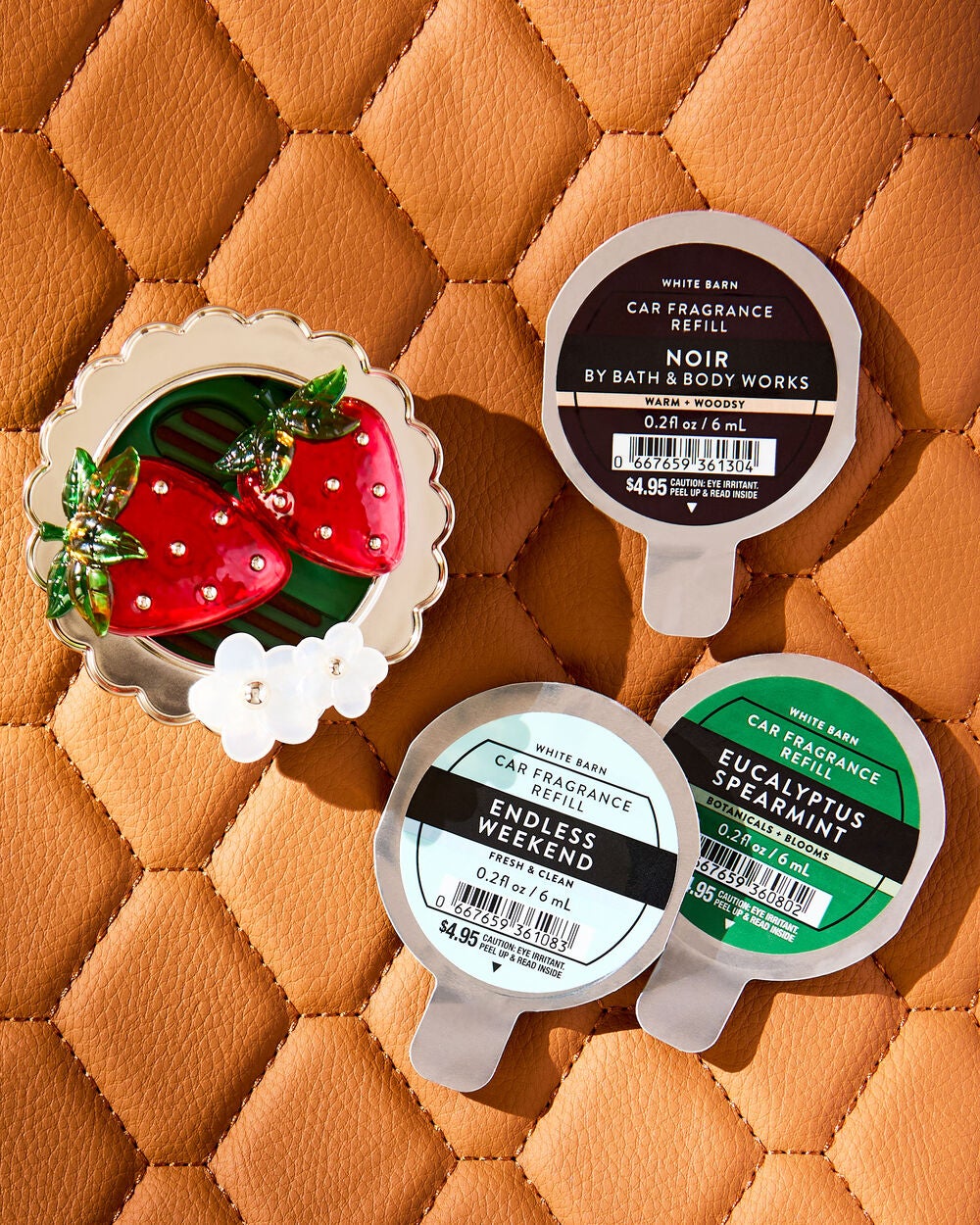 Strawberries Car Fragrance Holder - Image 4