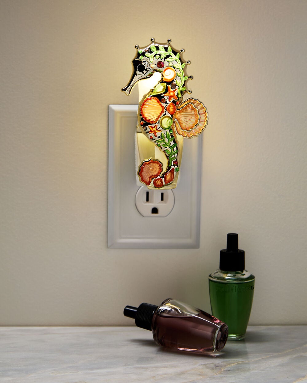 Seahorse Scent Control? Nightlight Wallflowers Fragrance Plug - Image 5