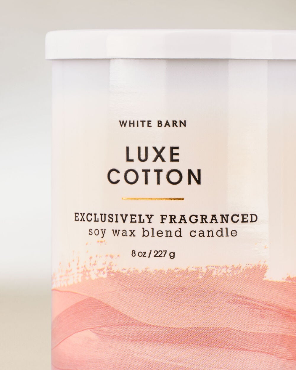 Luxe Cotton Single Wick Candle - Image 2