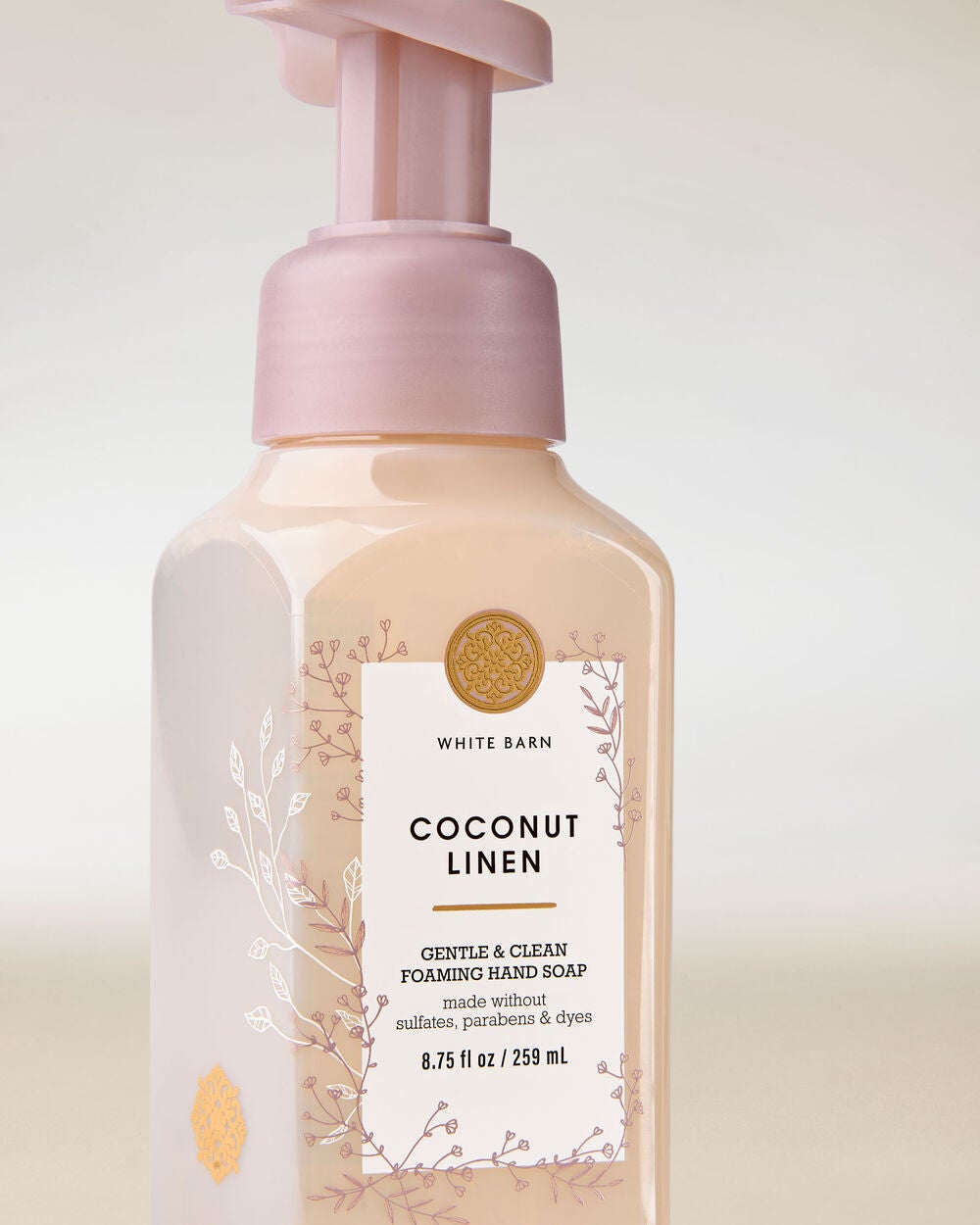Coconut Linen Gentle & Clean Foaming Hand Soap - Image 2