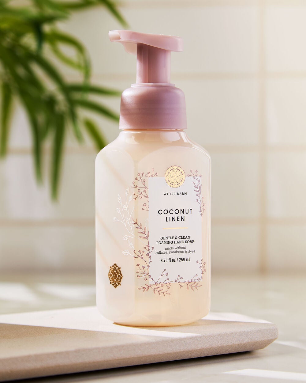 Coconut Linen Gentle & Clean Foaming Hand Soap - Image 7