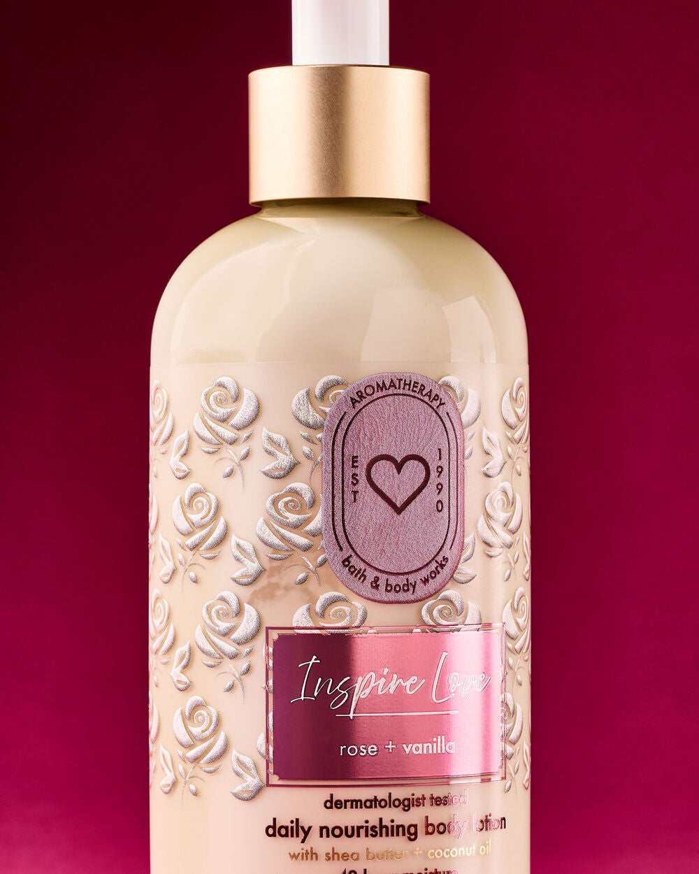 Rose Vanilla Moisturizing Body Lotion - Image 2