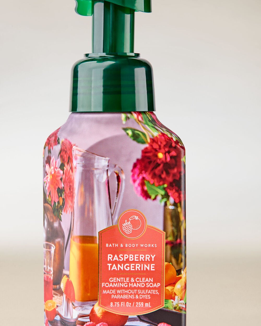 Raspberry Tangerine Gentle & Clean Foaming Hand Soap - Image 2
