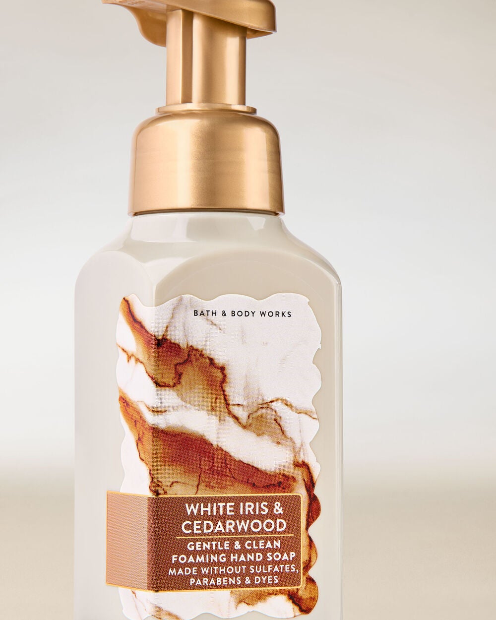 White Iris & Cedarwood Gentle & Clean Foaming Hand Soap - Image 2
