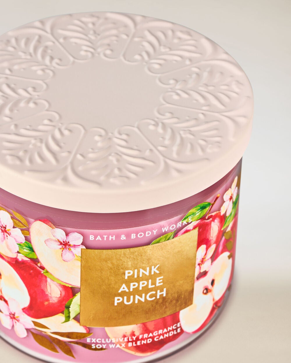 Pink Apple Punch 3-Wick Candle - Image 2