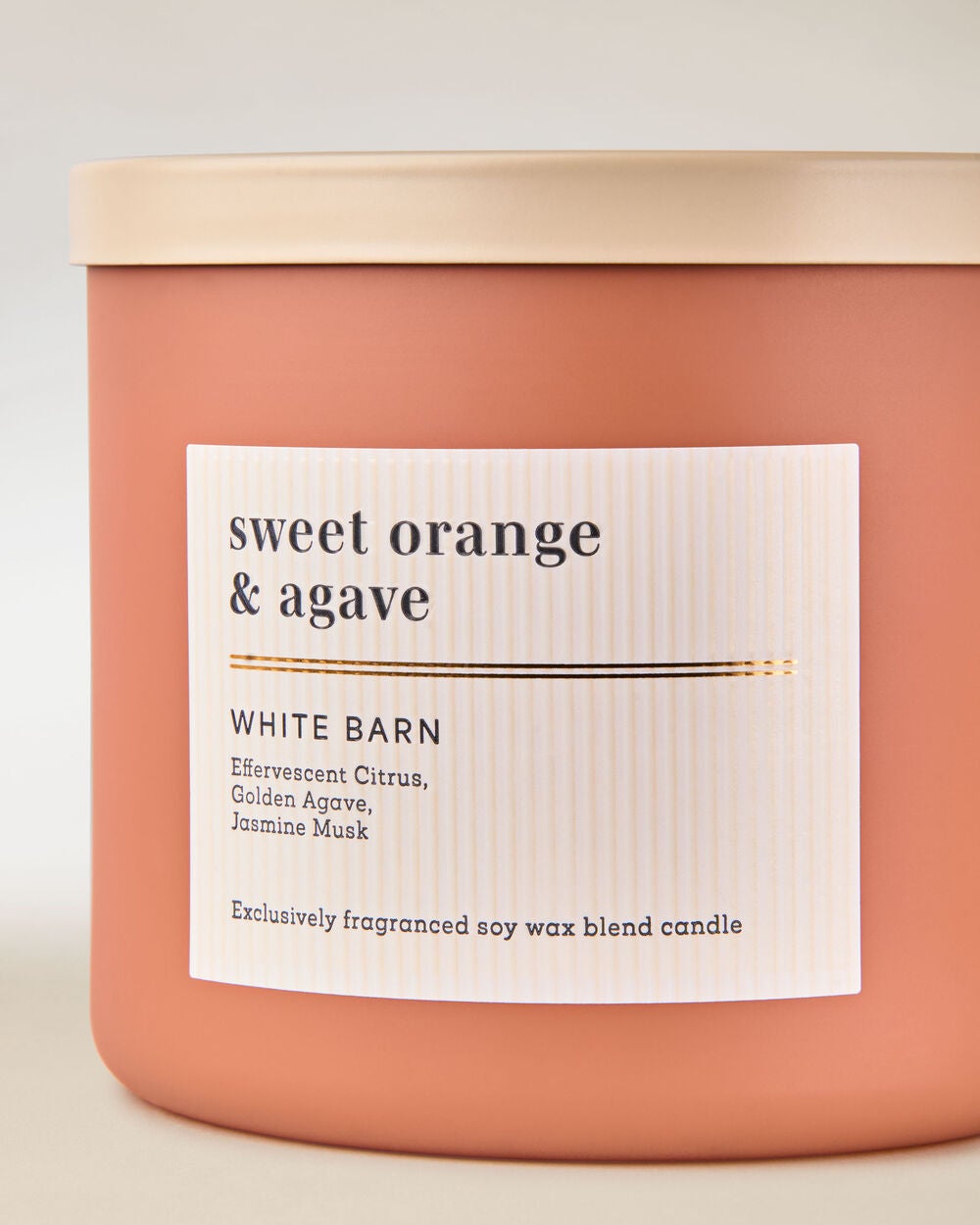 Sweet Orange & Agave 3-Wick Candle - Image 2