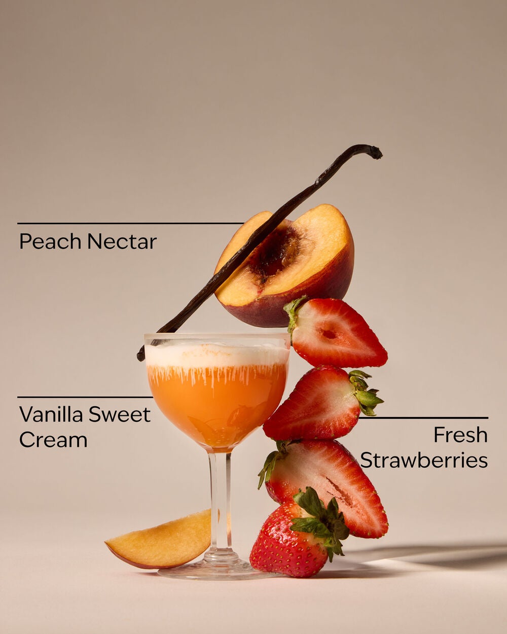 Strawberry Peach Sunset 3-Wick Candle - Image 3