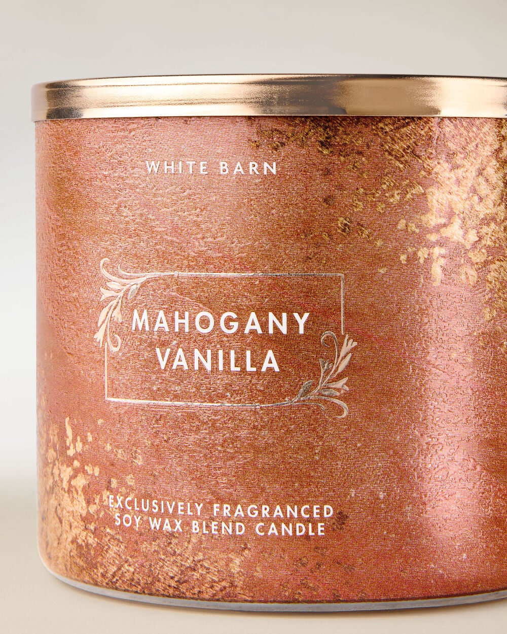 Mahogany Vanilla 3-Wick Candle - Image 2