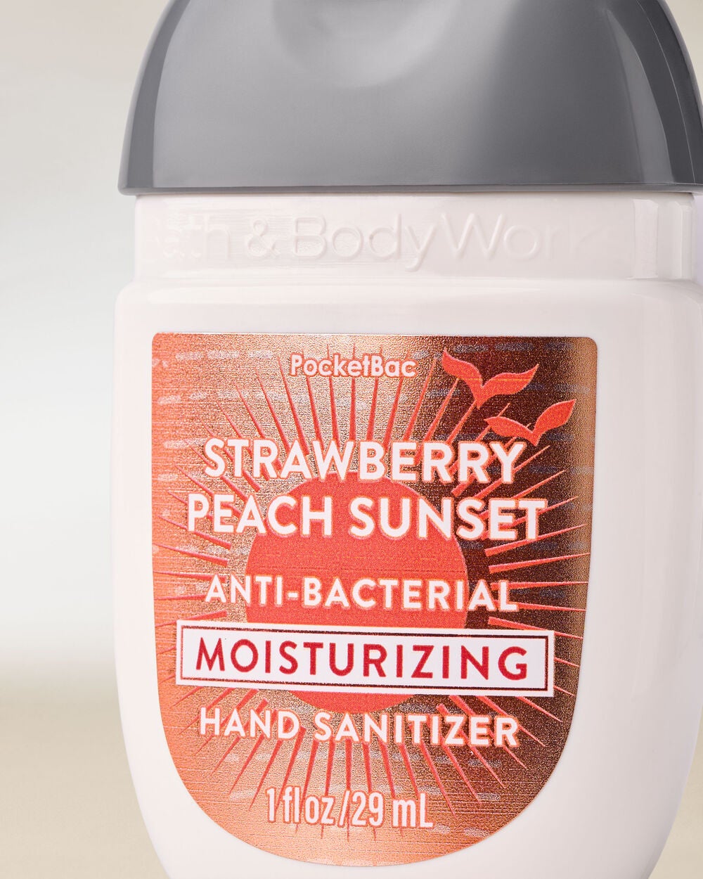 Strawberry Peach Sunset Moisturizing PocketBac Hand Sanitizer - Image 2