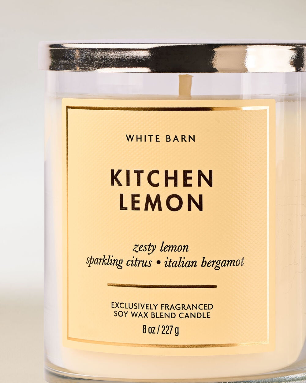 Kitchen Lemon Single Wick Candle - Image 2