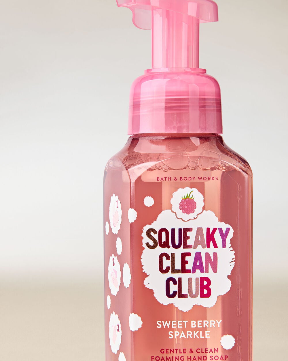 Sweet Berry Sparkle Gentle & Clean Foaming Hand Soap - Image 2