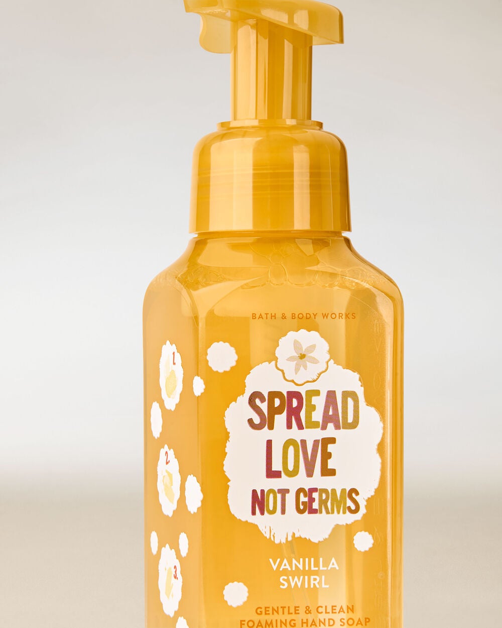 Vanilla Swirl Gentle & Clean Foaming Hand Soap - Image 2