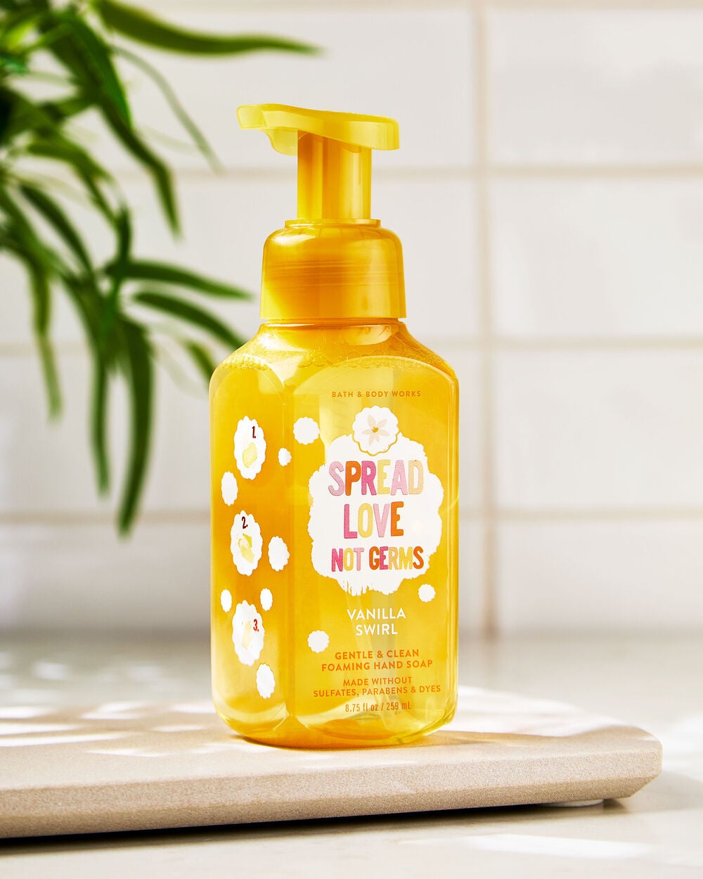 Vanilla Swirl Gentle & Clean Foaming Hand Soap - Image 6
