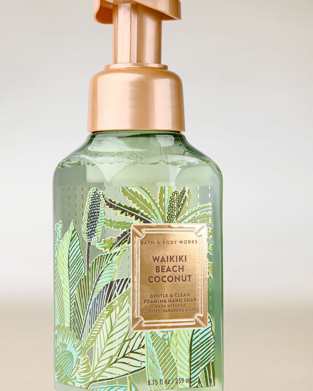 Waikiki Beach Coconut Gentle & Clean Foaming Hand Soap - Image 2