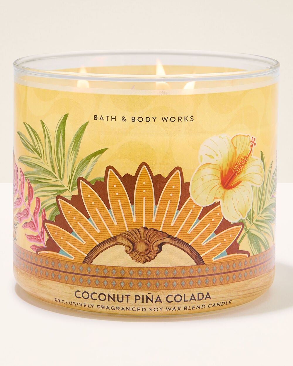 Coconut Pi?a Colada 3-Wick Candle
