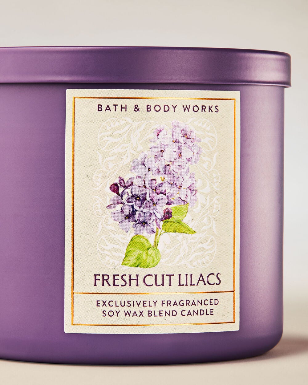 Fresh Cut Lilacs 3-Wick Candle - Image 2
