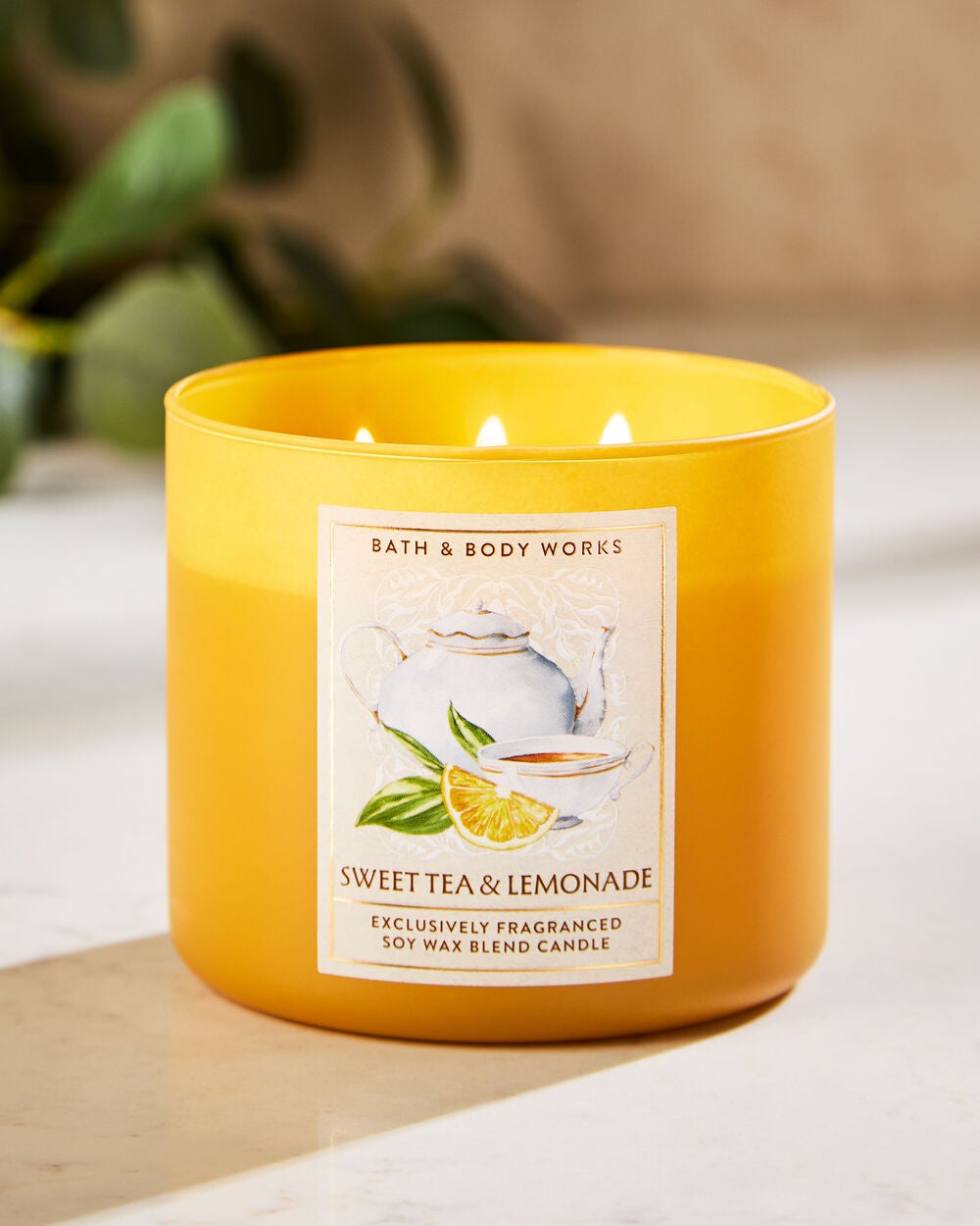 Sweet Tea & Lemonade 3-Wick Candle - Image 6