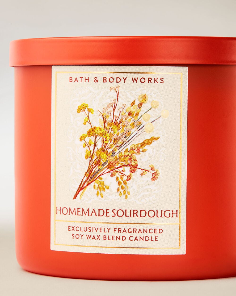 Homemade Sourdough 3-Wick Candle - Image 2
