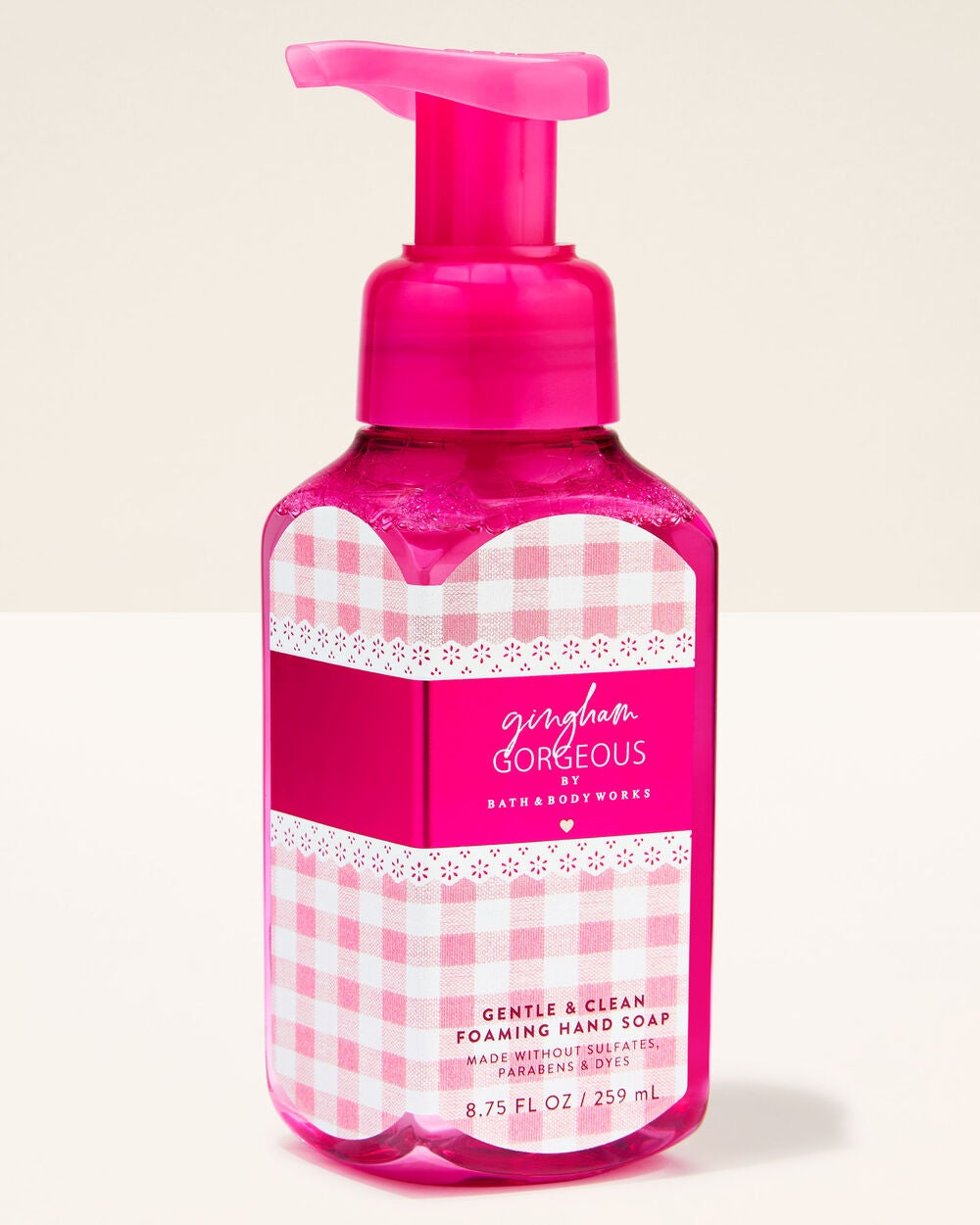 Gingham Gorgeous Gentle & Clean Foaming Hand Soap