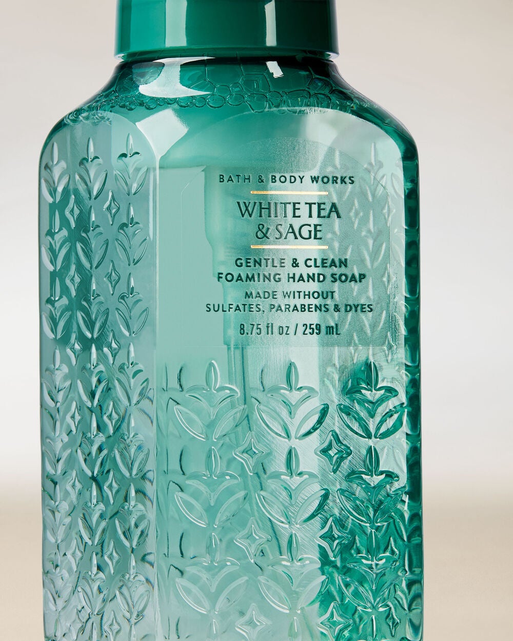 White Tea & Sage Gentle & Clean Foaming Hand Soap - Image 2