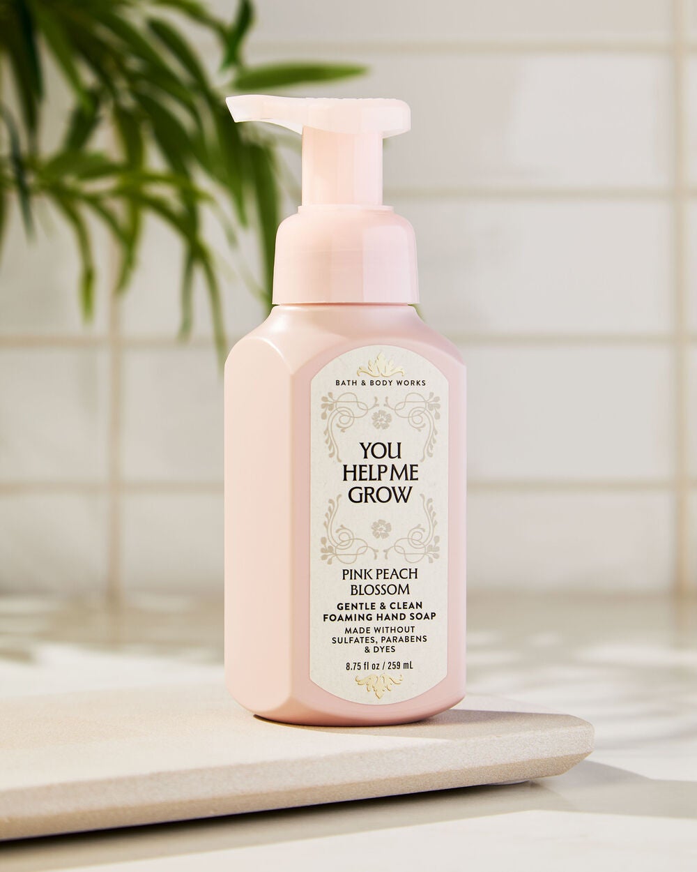 Pink Peach Blossom Gentle & Clean Foaming Hand Soap - Image 7