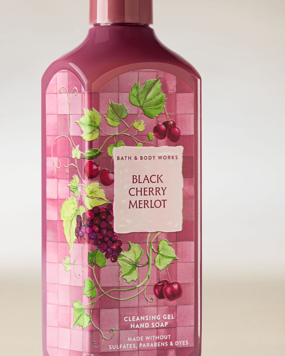 Black Cherry Merlot Cleansing Gel Hand Soap - Image 2