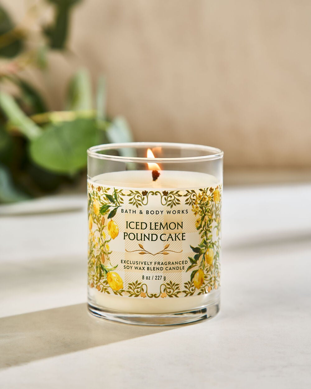Iced Lemon Pound Cake Single Wick Candle - Image 6